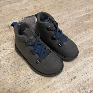Carter's Charcoal and Navy Kids Boots
